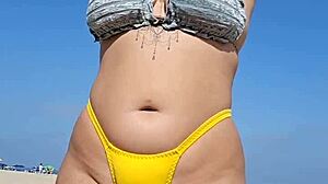 Bugün plajda cesur bir iyilik istedi