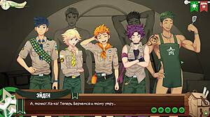 Game Friends Camp Episode 24: Twinks Collect Information With Russian Voice Acting
