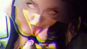 Prostitute Wife Gets Filled With Cum In Booths By Shy Single.