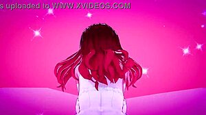 Japanese Hentai Girlfriend Dances in 3D Seeking Wild Bedroom Fun