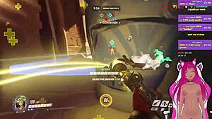 I Play Overwatch as Lewdneko and Get Spanked