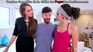 Pegas Productions - Nikki Prime Initie Une Nouvelle Au Threesome