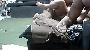 Camera Catches Amateur Orgy with Big Asses