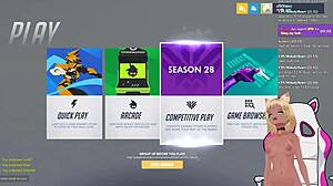 I Play Overwatch as Lewdneko and Get Spanked