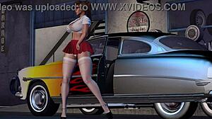 hot rod dancer alexxa shaking her ass so sexy! 😘