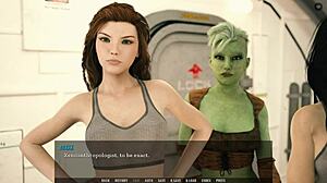 Hentai game where I fuck her twice in Tales from the Unending Void 4