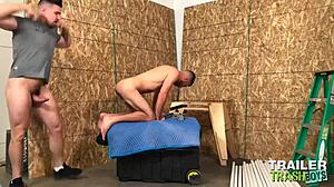 Trenton Ducati dominates with raw gay pounding action.