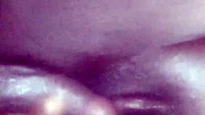 ebony queen in close-up view