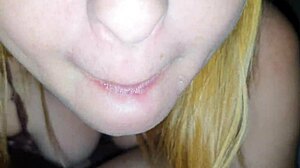 amateur blowjob and handjob till he cums! 💦