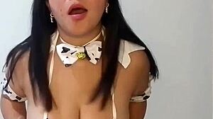 Latina In Costume With Big Ass And Wet Pussy Dirty Talking