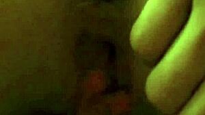 Secret amateur video with pussy fingering fucking & cumshot