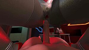 Twins banging hard in Atomic Heart 3D animation, wow!