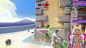 I Play Overwatch as Lewdneko and Get Spanked