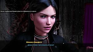 I love this fashion business game where the blonde does yoga nude and gets fucked wet