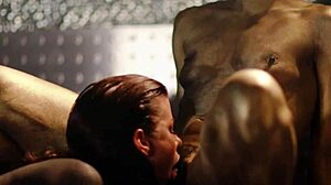 artsy lesbian body paint with alexis fawx ana foxxx.