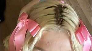 Emma Rosie picks up a guy for a hot blowjob hookup, ending with a facial.