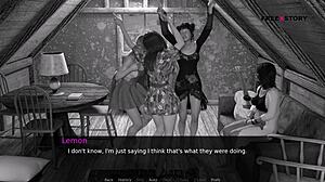 Nurse Cora's group sex with John 😈