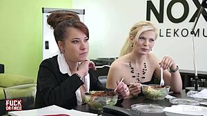 Barbara Chokes On Monster Cock In Fuck Or Fired