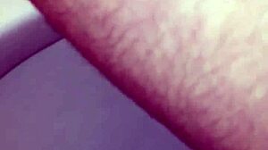 Pissing in Underwear While Pouring Blue Soap on Hard Cock