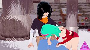 Wanna try Koikatsu bra C18 Dragon Ball sex moves?