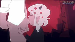 MODEUS THE LUSTFUL DEMON SUCKS MONSTER COCK!