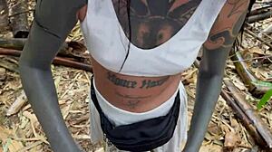 I got him to film me sucking in public! 😜