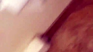 Pissing in Underwear While Pouring Blue Soap on Hard Cock