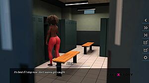 yo, caught alex spying on latisha changing her dress!