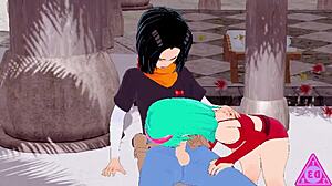 Wanna try Koikatsu bra C18 Dragon Ball sex moves?