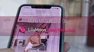 Man, Lilu Moon's footjob rough, suckin' till cum, ya know!
