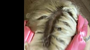 Emma Rosie picks up a guy for a hot blowjob hookup, ending with a facial.