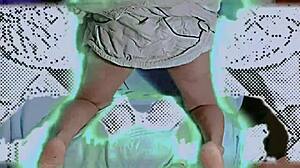 solo sexy dance in the room