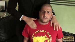 Kinky sub Roxy Mae bound in bondage