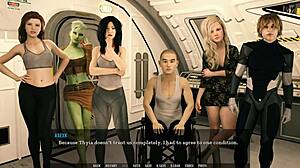 Hentai game where I fuck her twice in Tales from the Unending Void 4