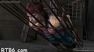 Latex couple dives into sadomasochism with intense spanking and sucking