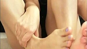 Latina Footjob Jerk Off Instructions Fulfilling Desires