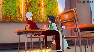 Teacher's little secret in hentai fantasy!