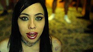 I joined this bukkake gangbang with Jasmine Dark