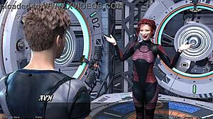 I feel emotional showcasing my project as asian milf scientist in space.