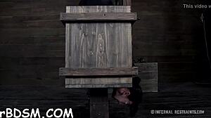 extreme bdsm excites that brunette hottie