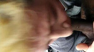 wanna see me swallow this black nut? it's huge and tasty