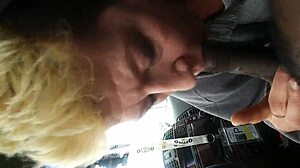 wanna see me swallow this black nut? it's huge and tasty