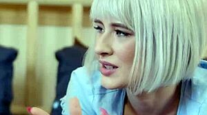 Detailed vertical view showcasing Kyler Quinn's performance in episode 5