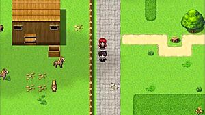 Harem hentai game ep3 farmer's daughter plays wild 🐴