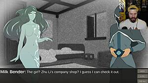 korra turns into a furry cummy bender