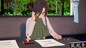 Teacher's little secret in hentai fantasy!