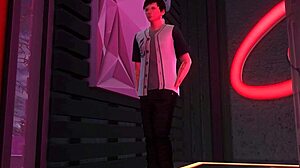 Tipsy stars kiss passionately in 3d hentai preview version!