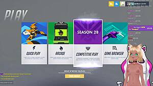 Vtuber Lewdneko Plays Overwatch And Gets Spanked Part 2