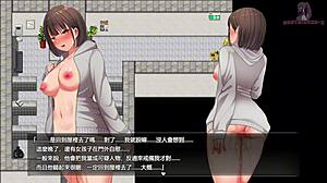 Night Walk 17: Naked Elevator Ride Climax!