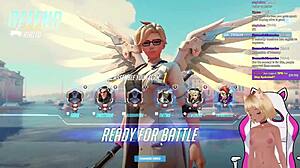 Vtuber Lewdneko Plays Overwatch And Gets Spanked Part 2